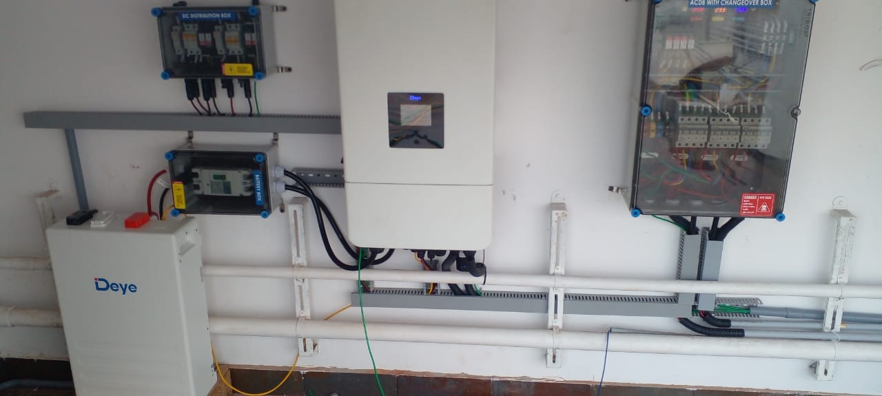 5kw Hybrid Roof Top Solar Installed-Project 10