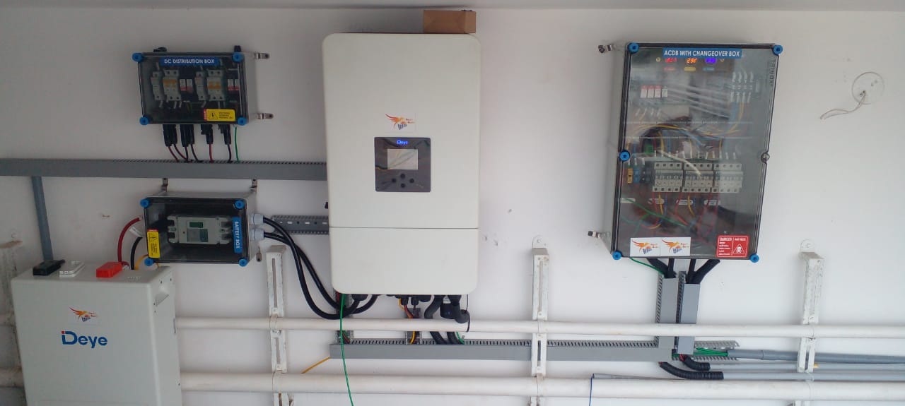 5KW Hybrid Roof Top Solar-Project 11